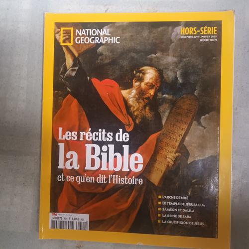 Hors Série 40h National Geographic Les Récits De La Bible Décembre 2019 Janvier 2020