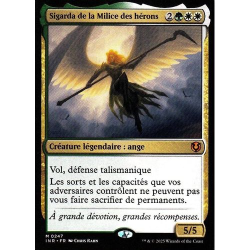 Sigarda De La Milice Des Hérons - Magic - Innistrad Remastered Vf - M - 247