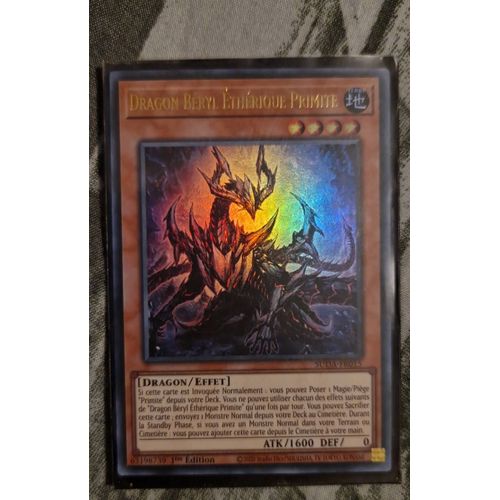 Dragon Béryl Éthérique Primite En Ultra Rare (Ur) - Édition Ténèbres Suprêmes (Suda) - Yu-Gi-Oh!