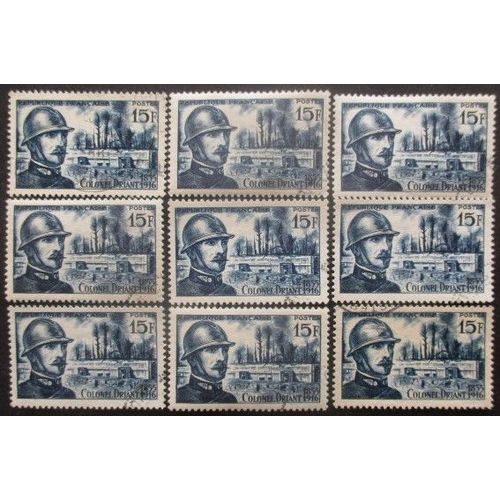 France N°1052 X 9 Oblitéré