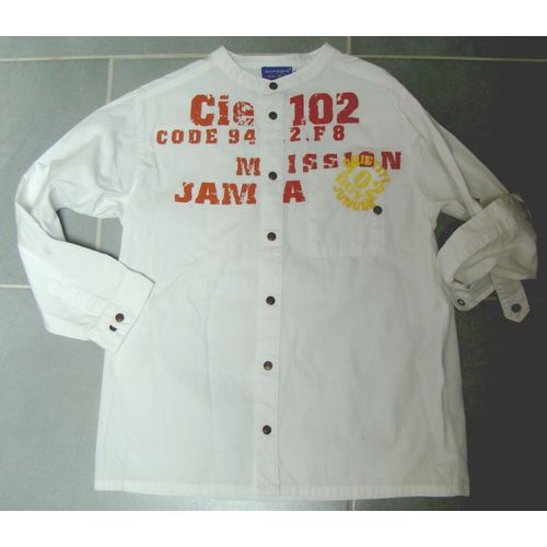 Chemise Col Mao La Compagnie Des Petits 8 Ans