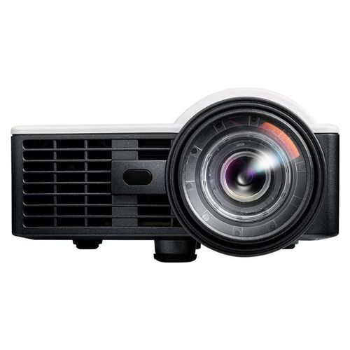 Optoma ML1050STi - Projecteur DLP - LED - 3D - 1000 lumens - WXGA (1280 x 800) - 16:10 - 720p - objectif fixe à focale courte - blanc, gris