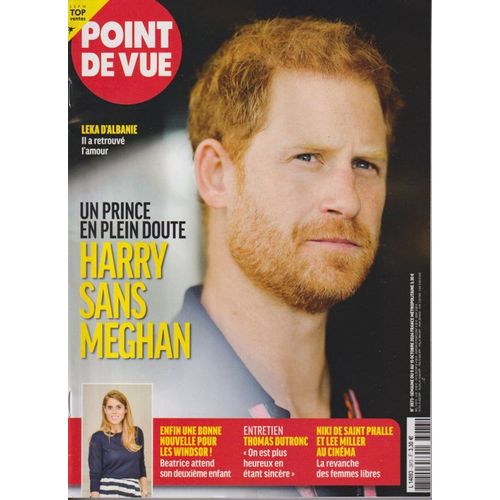 Point De Vue N°3973 Harry Sans Meghan