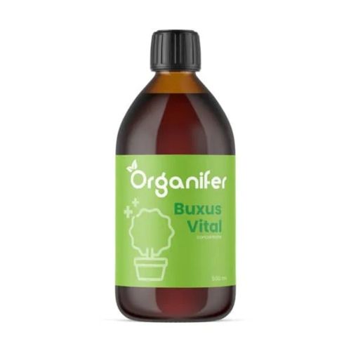 Buxus Vital 500 Ml - Concentré Pour 50 Mètres De Haie - Chenille Du Buis - Pyrale Du Buis - Moisissure Du Buis - Résistant - Organifer
