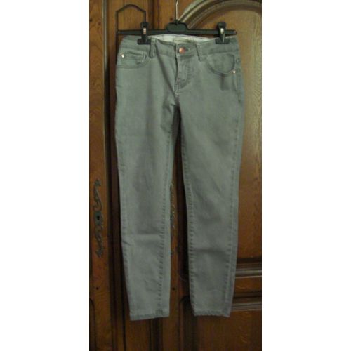 Jean Gris Mango - Taille 34 Ou 12/14 Ans
