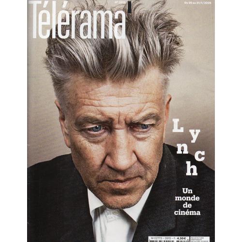 Télérama 3915 : David Lynch. Pierre Lemaitre. Los Angeles L'enfer Du Décor.