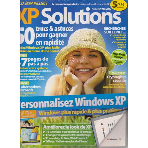 Xp Solutions N 9 . 50 Trucs Et Astuces . Personnalisez Windows Xp