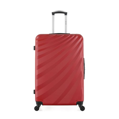 WAVE PARIS - Valise Grand Format ABS DANUBE 4 Roues 75 cm