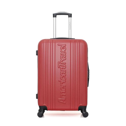AMERICAN TRAVEL - Valise Weekend ABS SPRINGFIELD 4 Roues 65 cm
