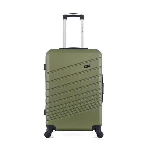WAVE PARIS - Valise Weekend ABS TIGRE 4 Roues 65 cm