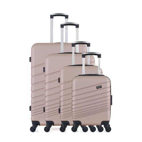 WAVE PARIS - Set de 4 Valises Rigides TIGRE-M