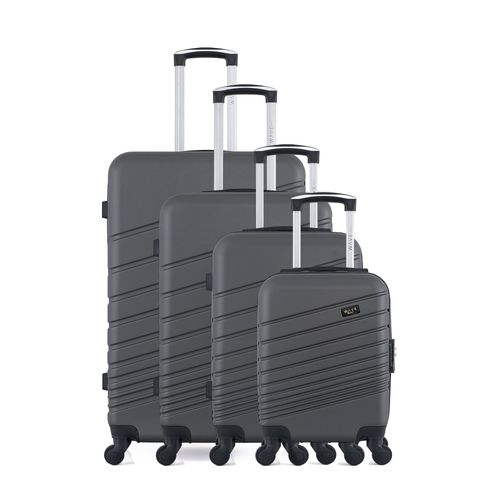WAVE PARIS - Set de 4 Valises Rigides TIGRE-M