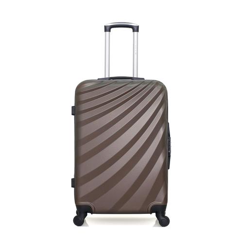 WAVE PARIS - Valise Weekend ABS DANUBE 4 Roues 65 cm