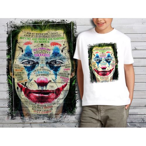 T-Shirt Blanc Enfant Le Joker 644