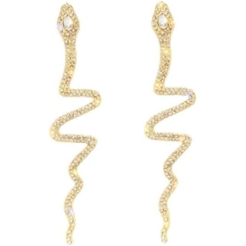 Boucles D'oreilles Pour Femme Punk Gothique Serpent Titane Boucles D'oreilles Strass Vintage Serpent Boucles D'oreilles Pendantes Boucles D'oreilles Pendantes Boucles D'oreilles Serpent[Q2561]