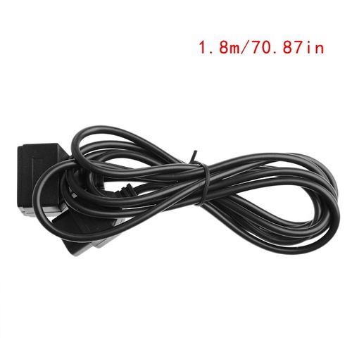 Câble D'extension 1.8m/6 Pieds,Pour Contrôleur Jeu Classique Mini Nes- Black-B9685