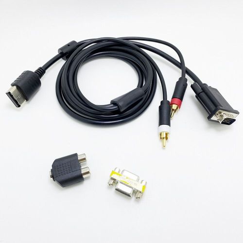 Câble Vidéo Dc Vga Pour Console Sega Dreamcast,Adaptateur Hd Rca,Japon,Ntsc,Us,Pal,1.8m-D657246672