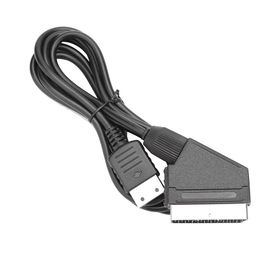 Fil De Connexion Audio-Vidéo Pour Console Sega Dreamcast,Câble Scart Rgb- Black-E3744