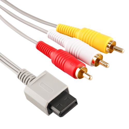 Câble Av Pour Wii U,Connecteur Audio-Vidéo Tv Composite,Cordon Pour Nintendo Wii U/Wii-C992987766