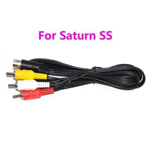 Câble Audio-Vidéo Av Pour Sega Saturn Ss,Câble De Ligne Av,Fil De Convertisseur 3rca Pour Haut-Parleur,Cd,Dvd,Sportm-E310620782