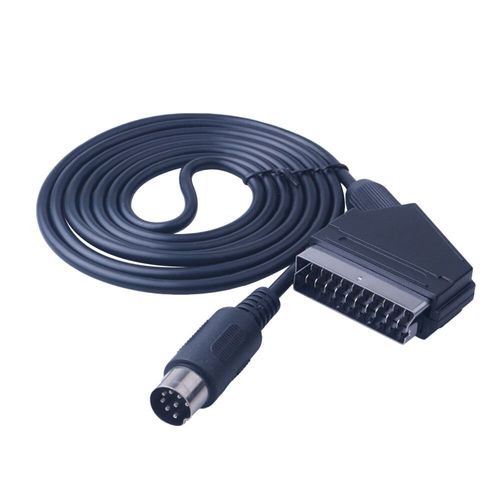 Câble Péritel V-Pin Pour Sega Megadrive 1 Genesis 1 Master System 1 Rgb Av,Câble De Remplacement,1.8m-A632912796