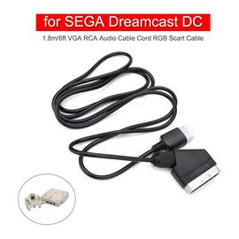Câble Péritel Rvb Pour Sega Dreamcast,Remplacement,Câble Av Tv Dc,Amélioration De La Définition De L'image-F767587065