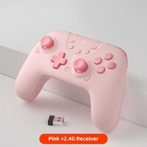Contrôleur De Jeu Bluetooth Universel, Contrôleur De Jeu Hall Edition, Adapté Pour Nintendo Switch, Ios, Jeux Mfi, Android Smart-Pinka