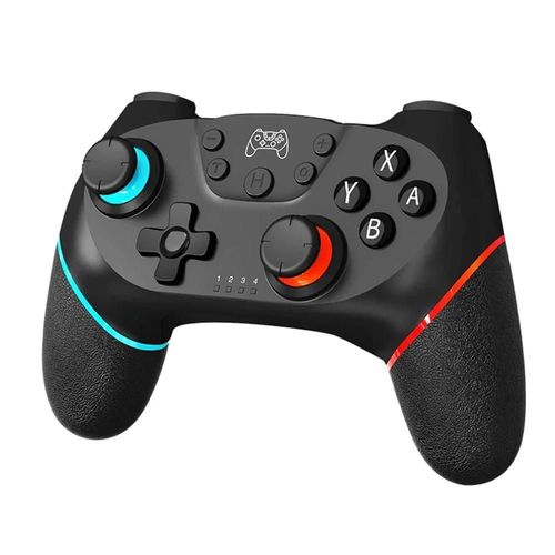 Manette De Jeu Sans Fil Compatible Avec Nintendo Switch/Ns Lite/Ns Oled, Contrôleur De Console Pour Android Pc, Joystick Avec 6 Axes-Br