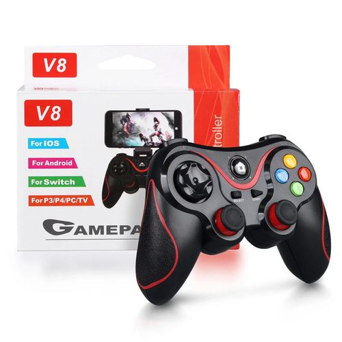 Contrôleur De Jeu Sans Fil Compatible Bluetooth Pour Android, Manette De Jeu, Manette Pc, Ps3, Ps4, Commutateur, Accessoires De Console-With Box