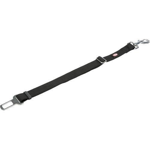 Ceinture De Sécurité Pour Chiens - Harnais Pour Voiture Mousqueton Rotatif Réglable 45-70 Cm/30 Mm Noir