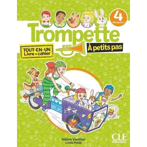 Trompette 4 À Petits Pas A1.2 - Tout-En-Un Livre + Cahier
