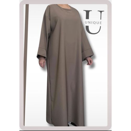Abaya Femme -Taupe- Légère – Taille Unique