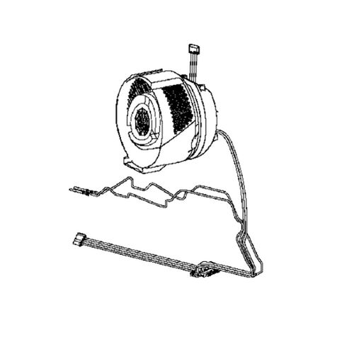 Moteur complet - Aspirateur (SS-2230002636, SS-2230003313 ROWENTA)