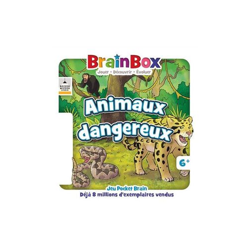Jeu De Culture Générale Asmodee Brainbox Pocket Animaux Dangereux