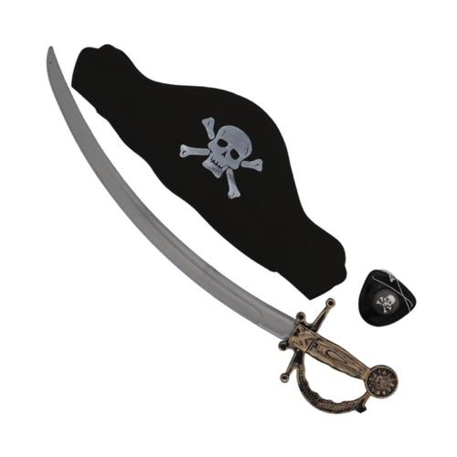 Jeu Accesoires Pirate Chapeau Sabre Cache-Il