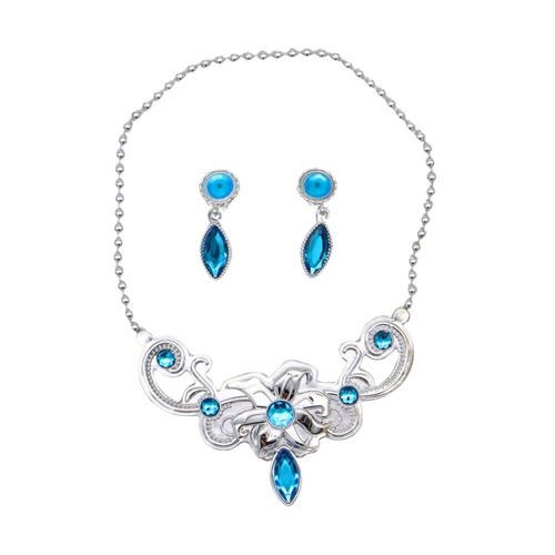 Parure Bijoux Fantaisie Collier Boucles Oreilles