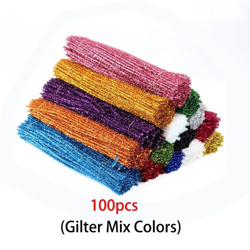 Fournitures D'art Et D'artisanat Pour Les Tout-Petits,Artisanat,Collage,Ensemble D'art De Bricolage,Kit De Jouets Créatifs Faits À La Main Assortis,Cadeaux Montessori - Type 100pcs #A