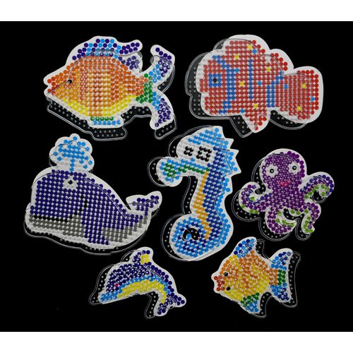 Kit De Perles Fusibles En Fer Pour Enfants,Jouets Artisanaux,Perles De Bricolage,Cadeau De Noël Et D'anniversaire Pour Garçons Et Filles,600 Pièces,5mm - Type 7pcs Da