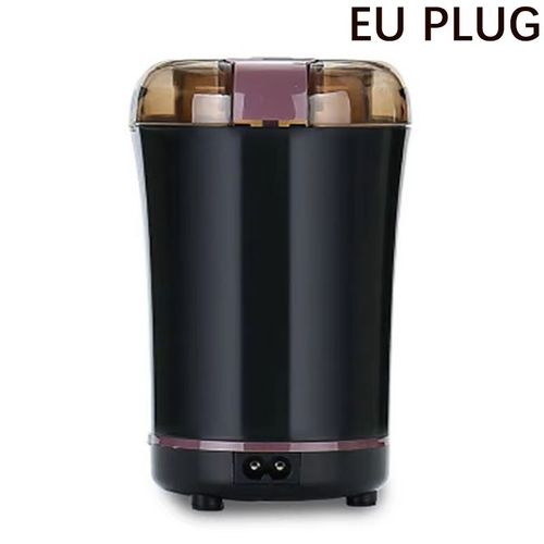 Moulin à café électrique en acier inoxydable,broyeur multifonctionnel,broyeur de grains,broyeur d'herbes,kg - Type black EU