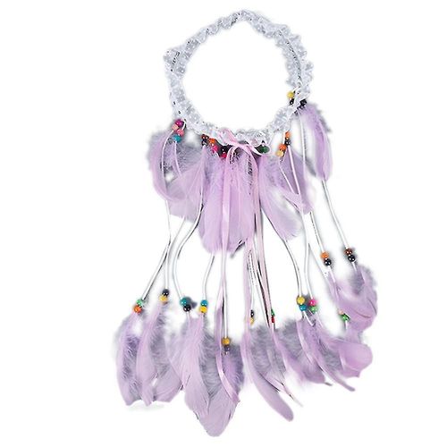 Bandeau En Plumes Chemise Hippie - Coiffe En Plumes Indienne De Bohême Coiffe En Plumes Amérindiennes