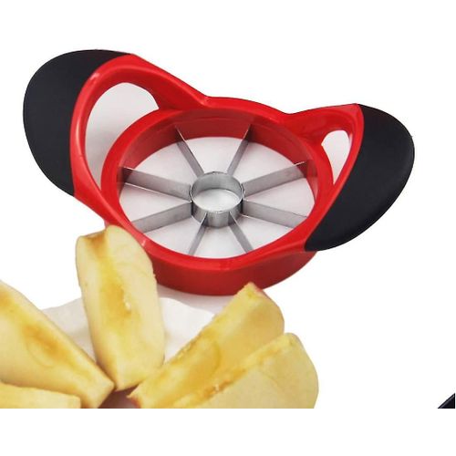 Trancheuse à pommes en acier inoxydable et carottier