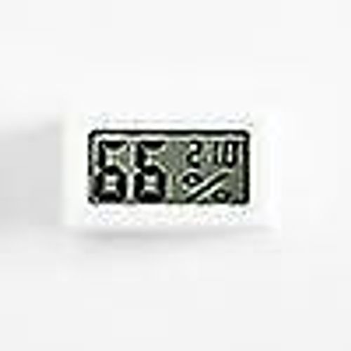 Thermomètre Hygromètre Numérique Lcd Pour Reptiles Et Fourmis De Compagnie (Blanc)