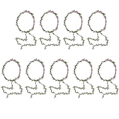Lady Girl Fashion Bohemian Flower Crown Bandeaux De Guirlande Florale