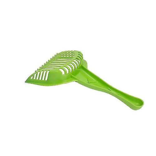 Pelle À Litière Pour Chat, Légère, Pelle À Crottes En Plastique Pour Animaux De Compagnie, Couleur Verte Avec Trou De Suspension Pratique, Idéal Pour Les Siamois, Les Calicots, Le Maine Coon Et Les Ch