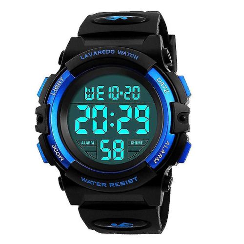 Montre Pour Enfants, Montre Pour Garçons Pour Garçons De 6 À 15 Ans, Sport Numérique Extérieur Chronographe Multifonctionnel Conduit 50 M Étanche Calendrier D¿Alarme Analogique Montre Pour Chi