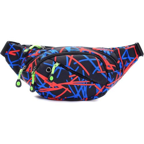 Fanny Pack Mode Taille Poitrine Sac Réglable Ceinture Poitrine Épaule Pack Casual Bag Bum Bags Hanche Pouch