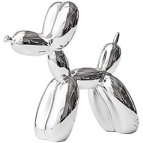 Statue De Chien En Résine Ballon Sculpture De Chien Décoratif Moderne Pour Salon Et Bureau