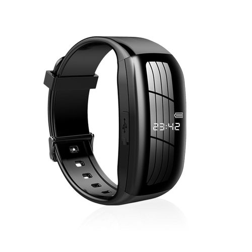 Montre Vidéo Avec Mini Caméra,Enregistreur Vocal Audio,Bracelet,Pilote Flash Usb,Dictaphone,Bruit,Son Sap,Statique,8 Go-256 Go - Type [D5]-8gb