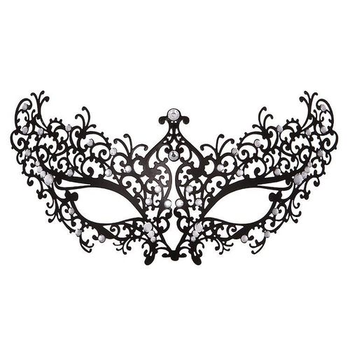 Mascarade Masque Pour Femmes Métal Venetian Cosplay Mascarade Masked Ball Fancy Party