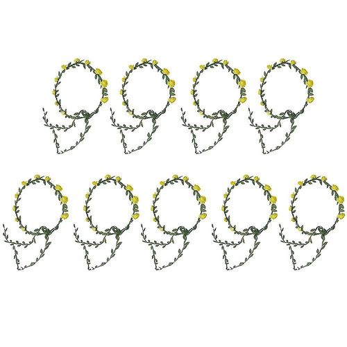Lady Girl Fashion Bohemian Flower Crown Bandeaux De Guirlande Florale